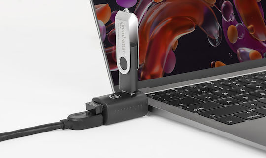 Manhattan Konverter USB-C männlich zu USB-A männlich 1Stück 180993
