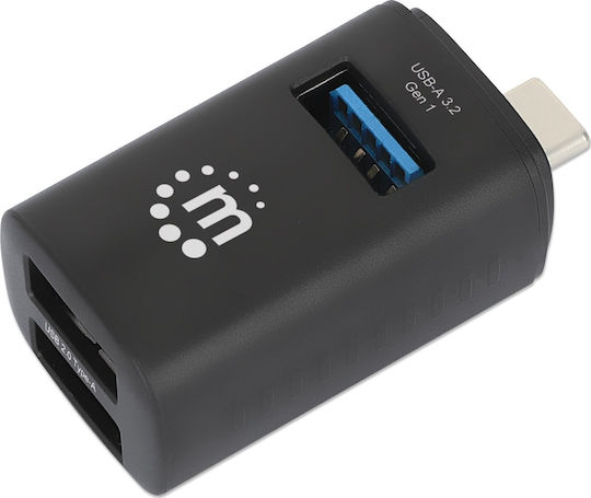Manhattan Konverter USB-C männlich zu USB-A männlich 1Stück 180993