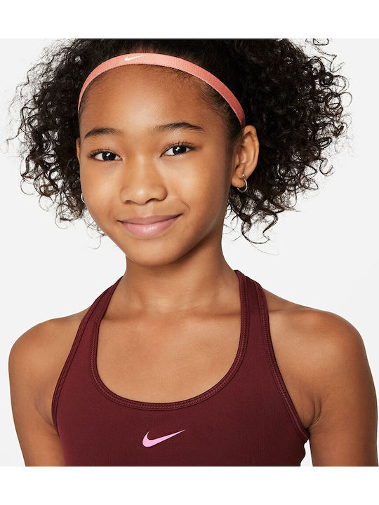 Nike Swoosh Kids' Bralette Dri-Fit Team Red