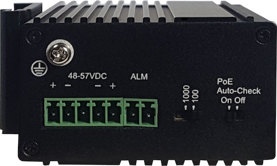 Allnet All-SGI8004P Unmanaged L2 PoE+ Switch με 2 Θύρες Gigabit (1Gbps) Ethernet και 2 SFP Θύρες