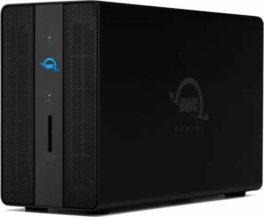 OWC Hard Drive Case SATA III with connection Thunderbolt in Schwarz color