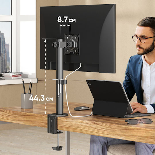 Onkron Halterung Auf dem Schreibtisch Monitor bis 24" (D101E-B)