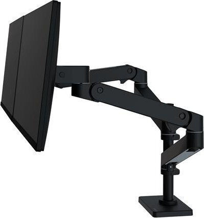 Ergotron LX Pro Dual Stacking Arm Βάση Γραφείου για 2 Οθόνες έως 24" με Βραχίονα