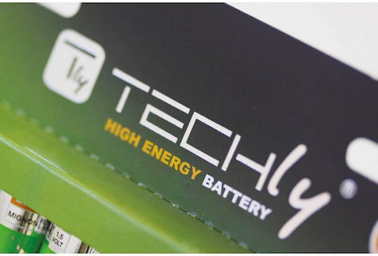 Techly Alkaline Batterien AAA 1.5V 4Stück IBT-KAL-LR03T