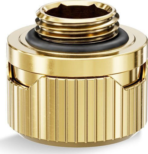 Ekwb Compression Fitting (hard Tubing) 14mm Ek-quantum Torque Hdc 14 - Gold Fittings Χρυσό