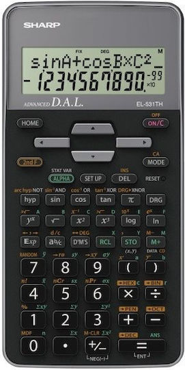 Sharp Calculator Științifică 10 Cifre în Culoarea Albastru 1buc