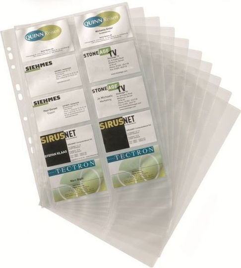 Durable Θήκη Επαγγελματικών Καρτών 238919 10τμχ