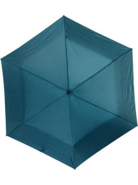 Rain Rezistent la vânt Umbrelă de ploaie Compact Verde