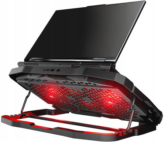 Rampage Cooling Pad για Laptop έως 15.6" με 4 Ανεμιστήρες (WEN-NB-RMPG-009)