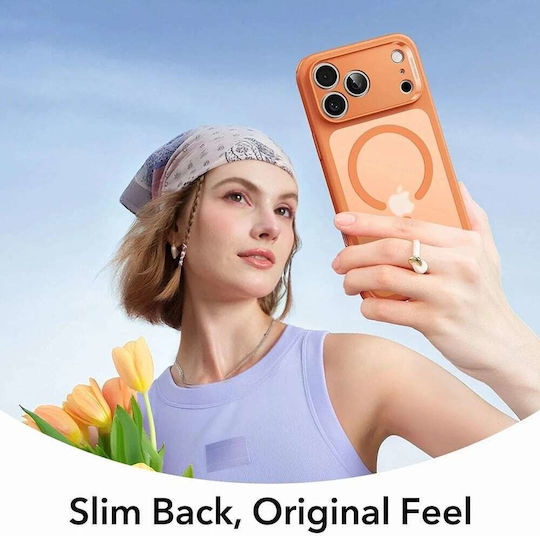 ESR Classic Hybrid Halolock Umschlag Rückseite Orange (iPhone 17 Pro Max)