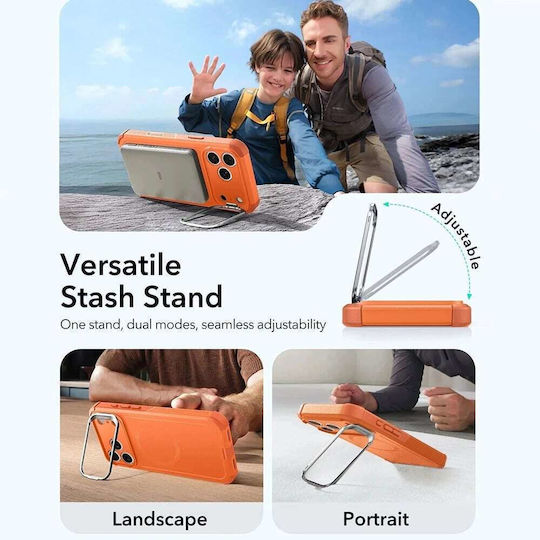 ESR Cyber Umschlag Rückseite Silikon Orange (iPhone 17 Pro Max)