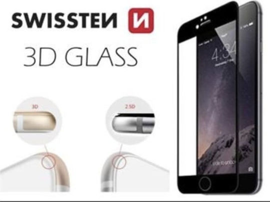 Swissten Ultra Durable Full Face Tempered Glass for Apple iPhone 12 Pro Max Black