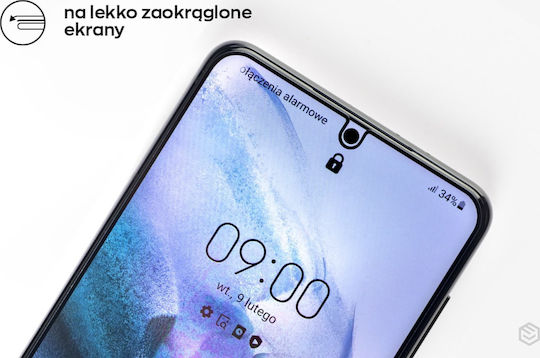 MyScreenPROTECTOR 5D Adeziv complet Tempered Glass Negru (Realme 12+)