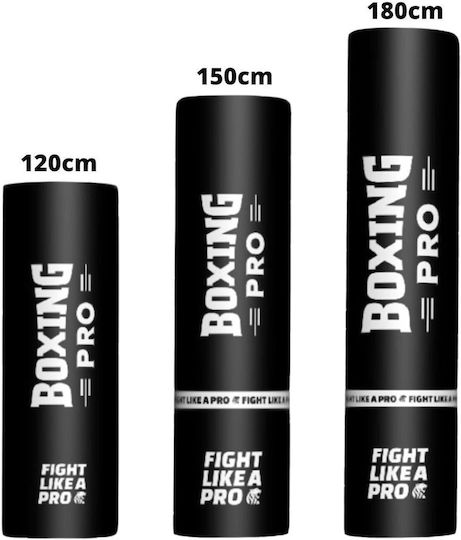 Boxing Pro King Filled Punching Bag Black