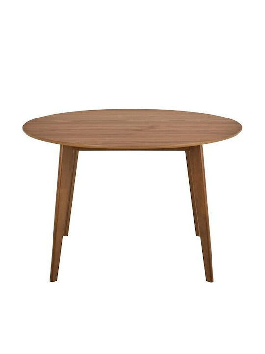 Norsica 991 Rund Tisch Speisesaal Holz Walnut 76x76cm