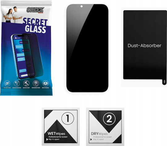 GrizzGlass SecretGlass Privacy Tempered Glass (Huawei Nova 8i)