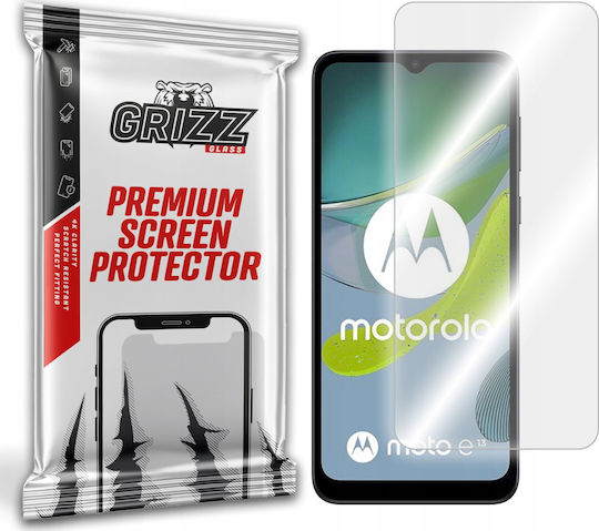 GrizzGlass Hybridglass Tempered Glass (Moto E13)