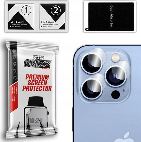 GrizzGlass Hybridglass Camera Protection Membrane Transparent for the Samsung Galaxy A55