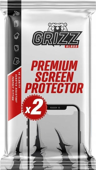 GrizzGlass Hybridglass Camera Protection Tempered Glass Transparent for the Galaxy A34
