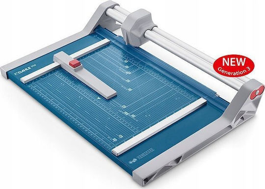 Dahle 550 Büroschneidemaschine Trimmer Tischplatte 36cm für Blätter bis zu einer Größe von A4 (20 Blätter/Pro Durchgang)