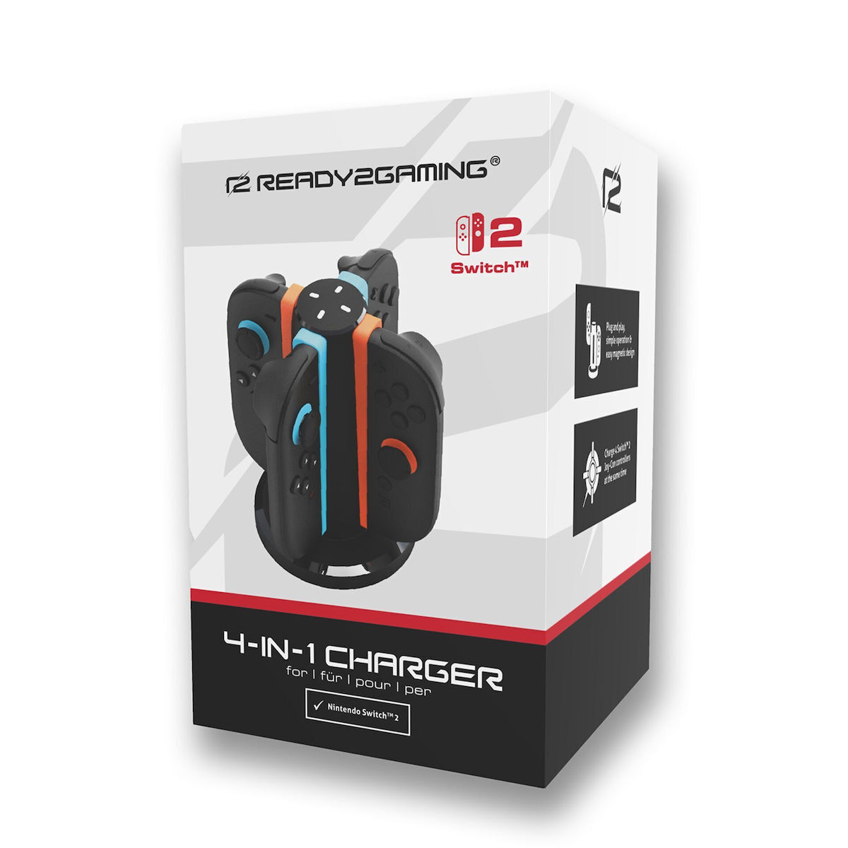 Nintendo Stație de încărcare pentru 1 controller Switch 2 Negru