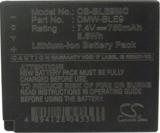 Cameron Sino Camera Battery /-ble9mc SB7615