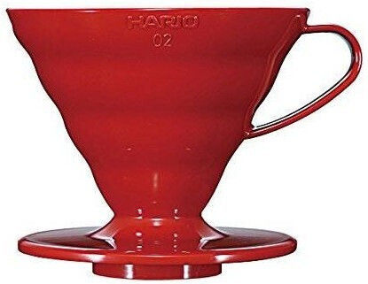 Hario Dripper V60 01 Plastic Roșu