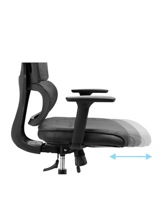 Sandberg ErgoFusion Gaming Chair Pro with Adjustable Arms Black