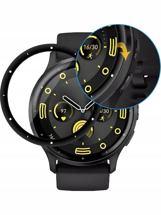 Wozinsky Vollklebendes Gehärtetes Glas Garmin Venu 3 45mm 2 Stück