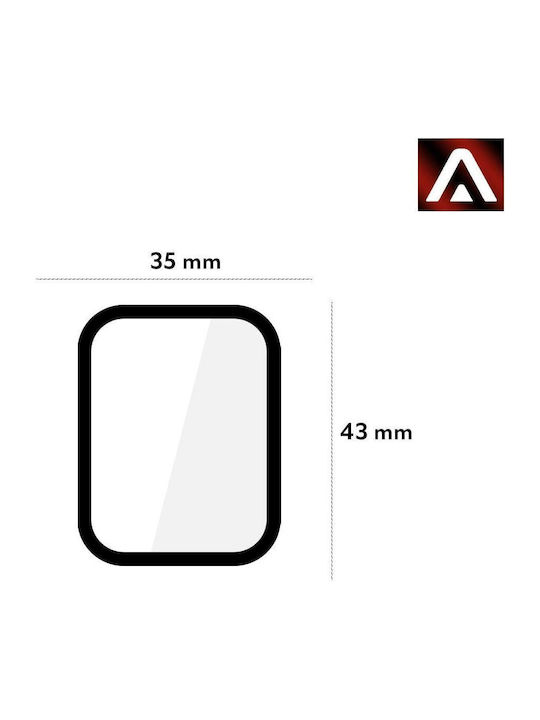 Full Glue Full Face Tempered Glass for the Mi Watch 1pcs