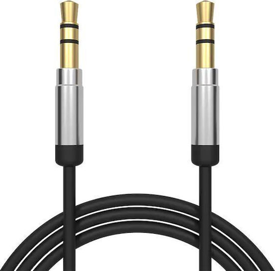 Blow Blow 3,5mm Klinkenkabel 3,5mm Stecker - 3,5mm Stecker Schwarz 1m DM-270