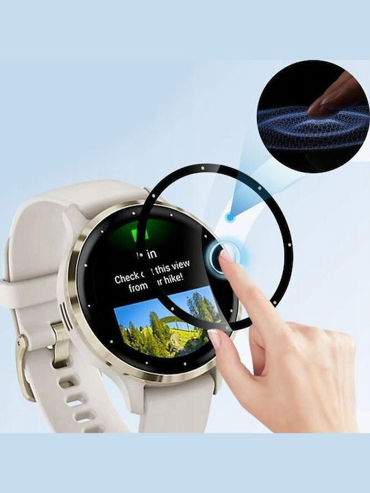 Wozinsky Full Glue Gehärtetes Glas für das Garmin Venu 2Stück