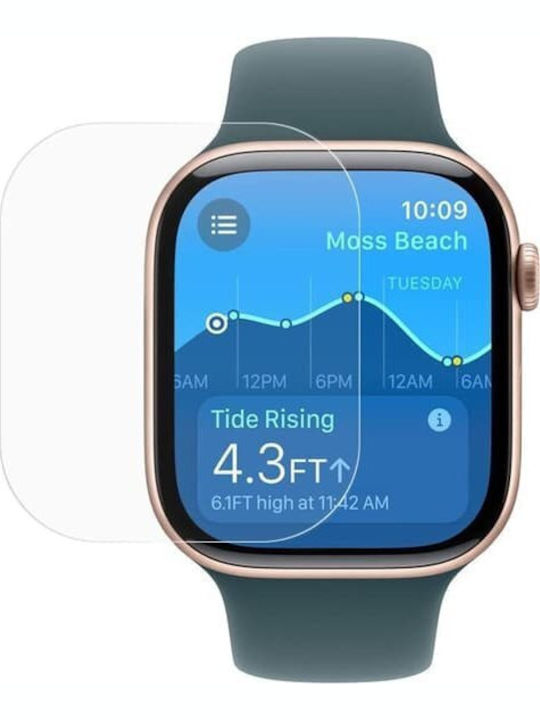 Mocco Vollabdeckung 0,125mm Klarer Displayschutz Apple Watch 38mm