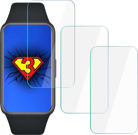 3MK Watch Protection Screen Protector για το Huawei Band 6 3τμχ