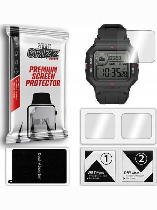 GrizzGlass Hybridglass Tempered Glass pentru Apple Watch 44mm 1buc
