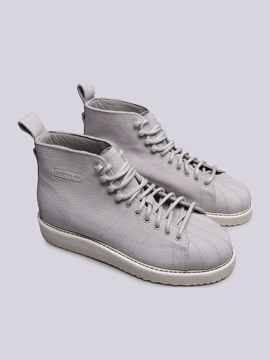 Superstar Suede Γυναικεία Μποτάκια Γκρι