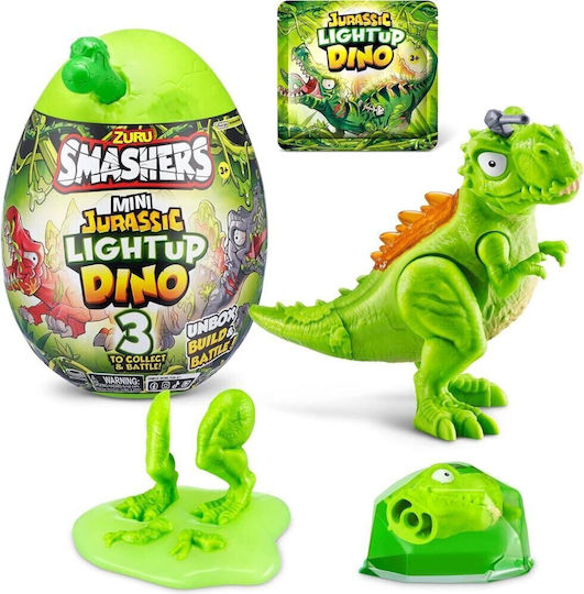 Zuru Jurassic Smashers για 3+ Ετών (Διάφορα Σχέδια)
