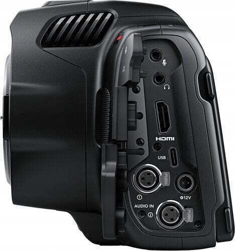 Blackmagic Design Cameră Video Pocket Cinema Full HD (1080p) @ 30fps Stocare pe Card de Memorie cu Ecran Tactil 5" și HDMI BM-CINECAMPOCHDEF6K