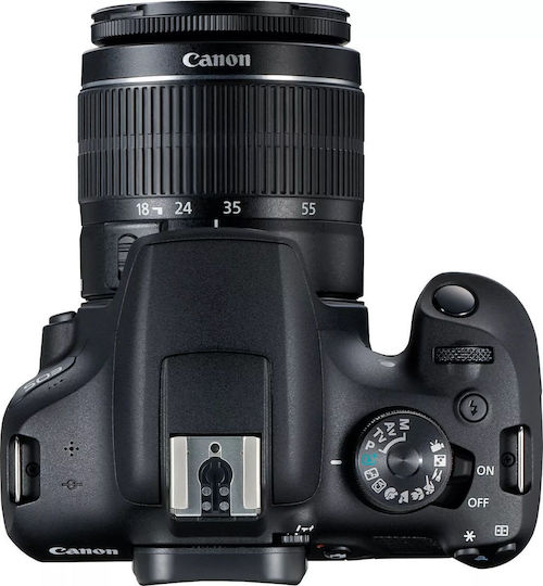 Canon DSLR Kamera EOS 2000D Crop Frame Kit (EF-S 18-55mm IS II + EF 75-300mm III)