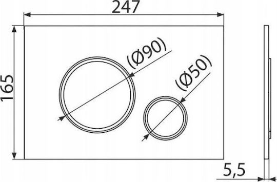 Alcaplast M770 Εξάρτημα Υδραυλικών Εγκαταστάσεων
