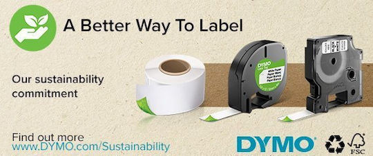 Dymo 210D+ Ηλεκτρονικός Ετικετογράφος Χειρός σε Μαύρο Χρώμα