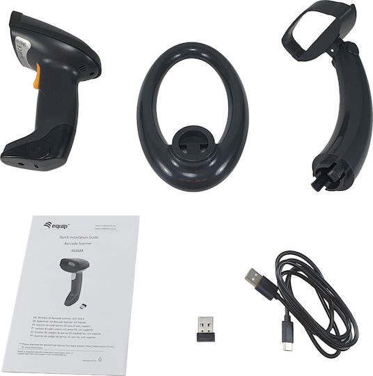 Equip Handheld Scanner Wireless with 2D and QR Barcode Reading Capability
