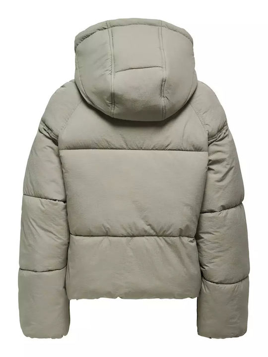 Hope Scurtă Jachetă de femei Puffer Silver Sage