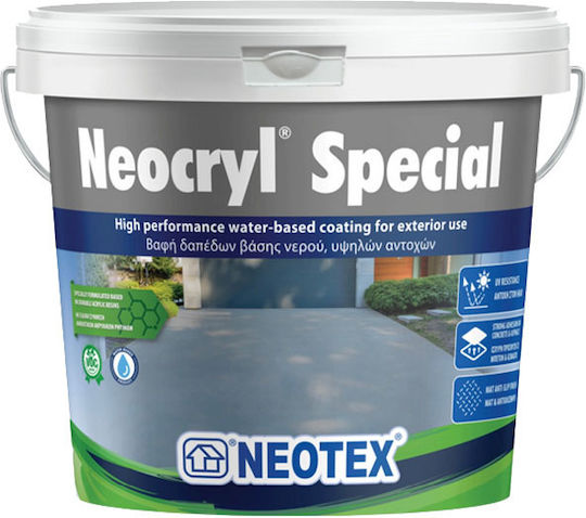 Neotex Neocryl Special Боядисване на подове Акрил Dark Grey 7037 3лт