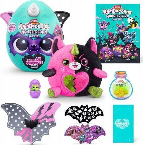 Zuru Rainbocorns Monstercorn Plush Toy for 4+ Years