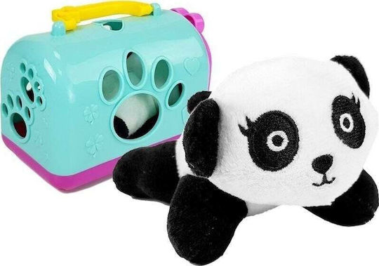 Kleiner Panda Transporter Maskottchen