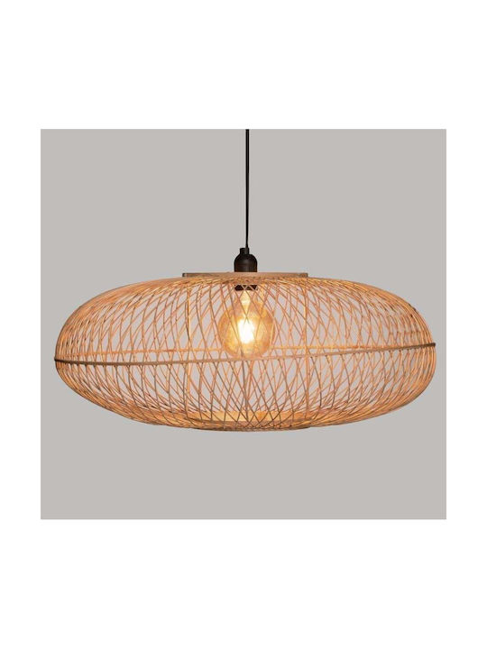 Atmosphera Loren Adjustable Ceiling Light Brown Boho with E27 Socket