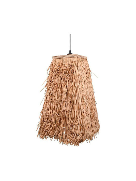 Fylliana Pendant Light Brown Boho with Socket E27 29x29x49cm