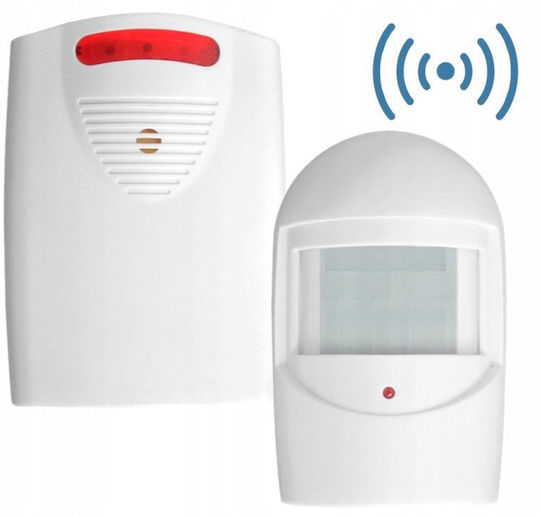 Orno Senzor De Mișcare Wireless RF Cu Microunde Și Infraroșu Unghi De Detectare 75° Rază De Acțiune 8m