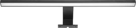 Orno Lamp Bathroom with Integrated LED and Natural White Light Black 50x50cm